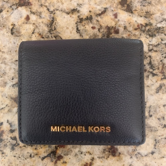 Michael Kors navy blue wallet